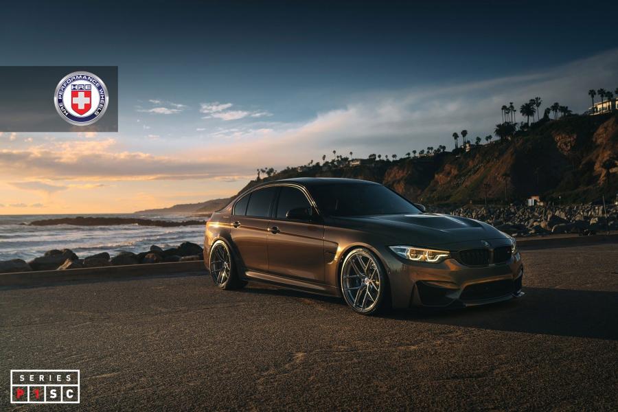  BMW M3 Sedan on HRE Wheels (P101SC) 2019 года  (фото 6 из 8)